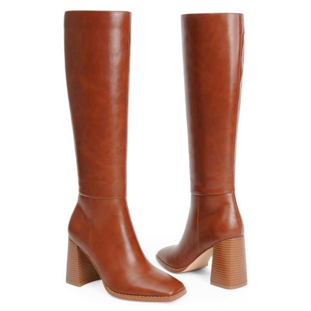 Brown Knee-High Women's Boots